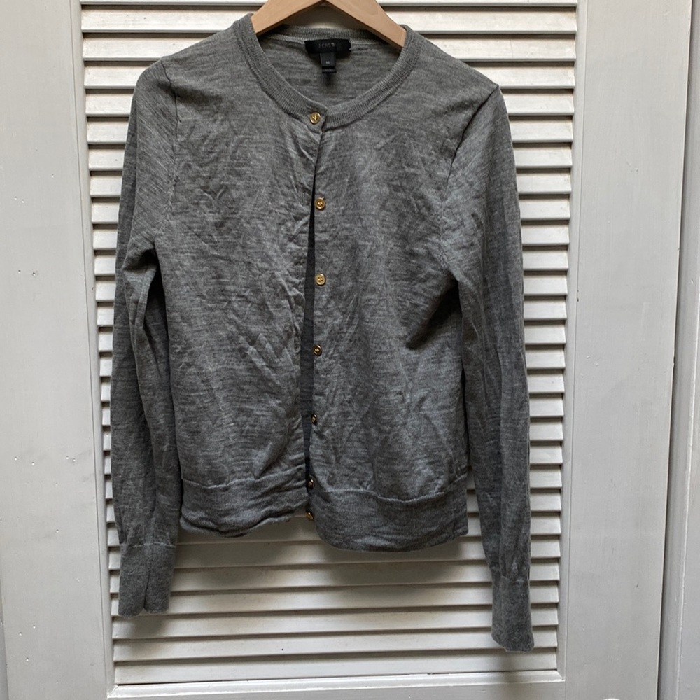 J. Crew Merino Wool Cardigan